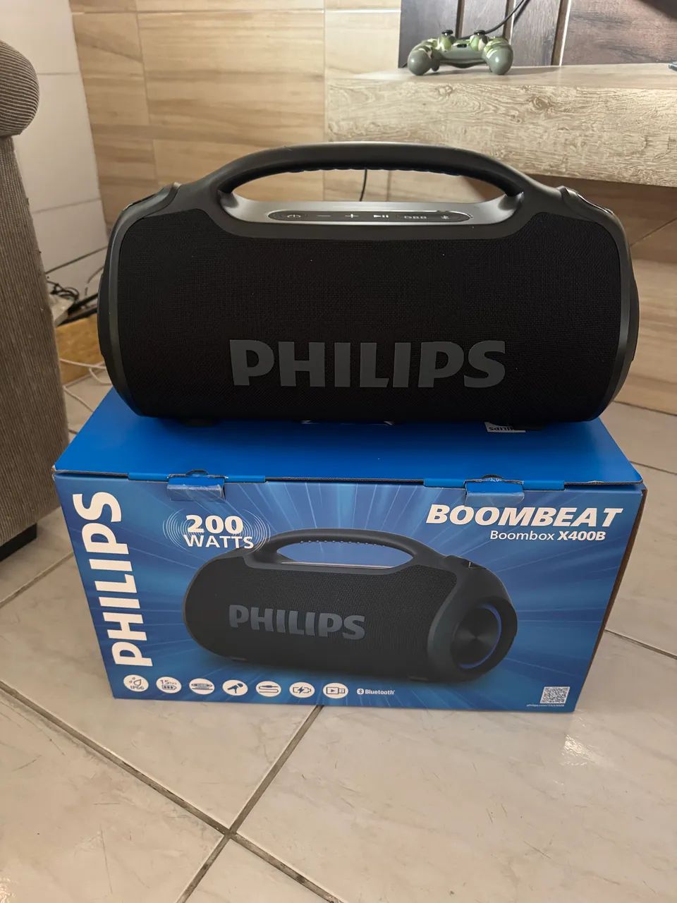 Caixa de som boombeat Philips 