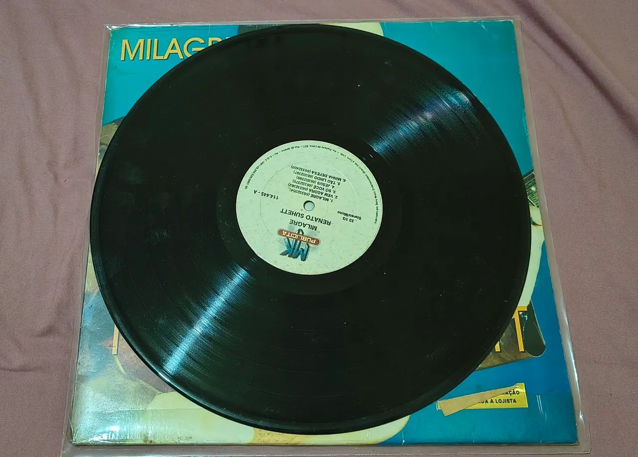 LP Vinil Renato Suhett Milagre  - Foto 4