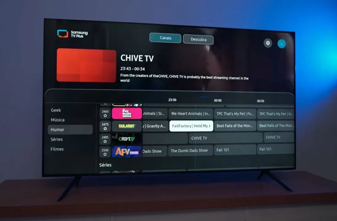 Tv Samsung 55 smart polegadas tizen  imagem 4k  - Foto 5