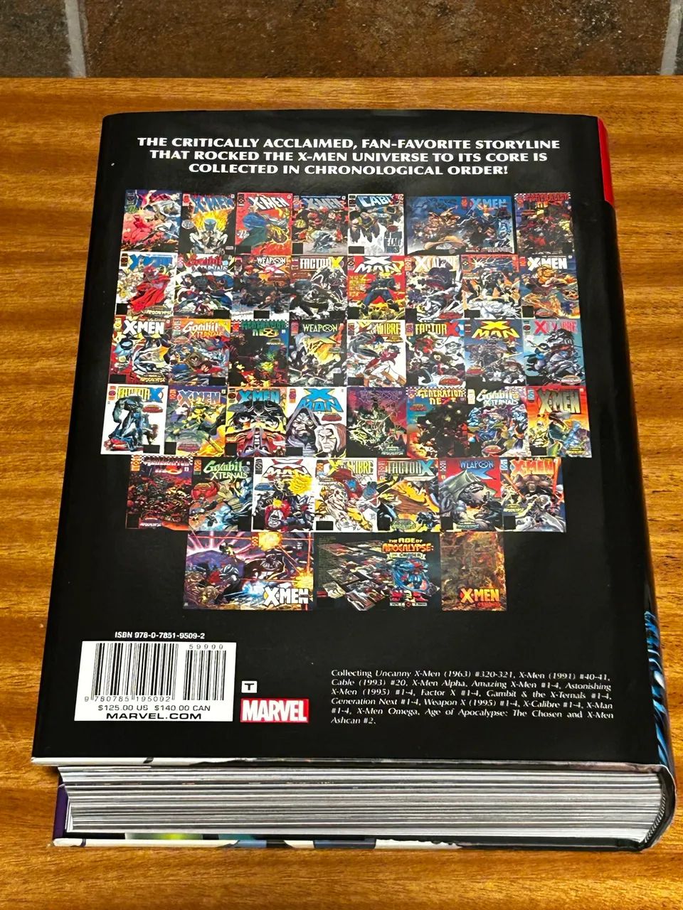 アメコミ10冊セット X-Men: A Era do Apocalipse Omnibus (1072 páginas) - Livros e