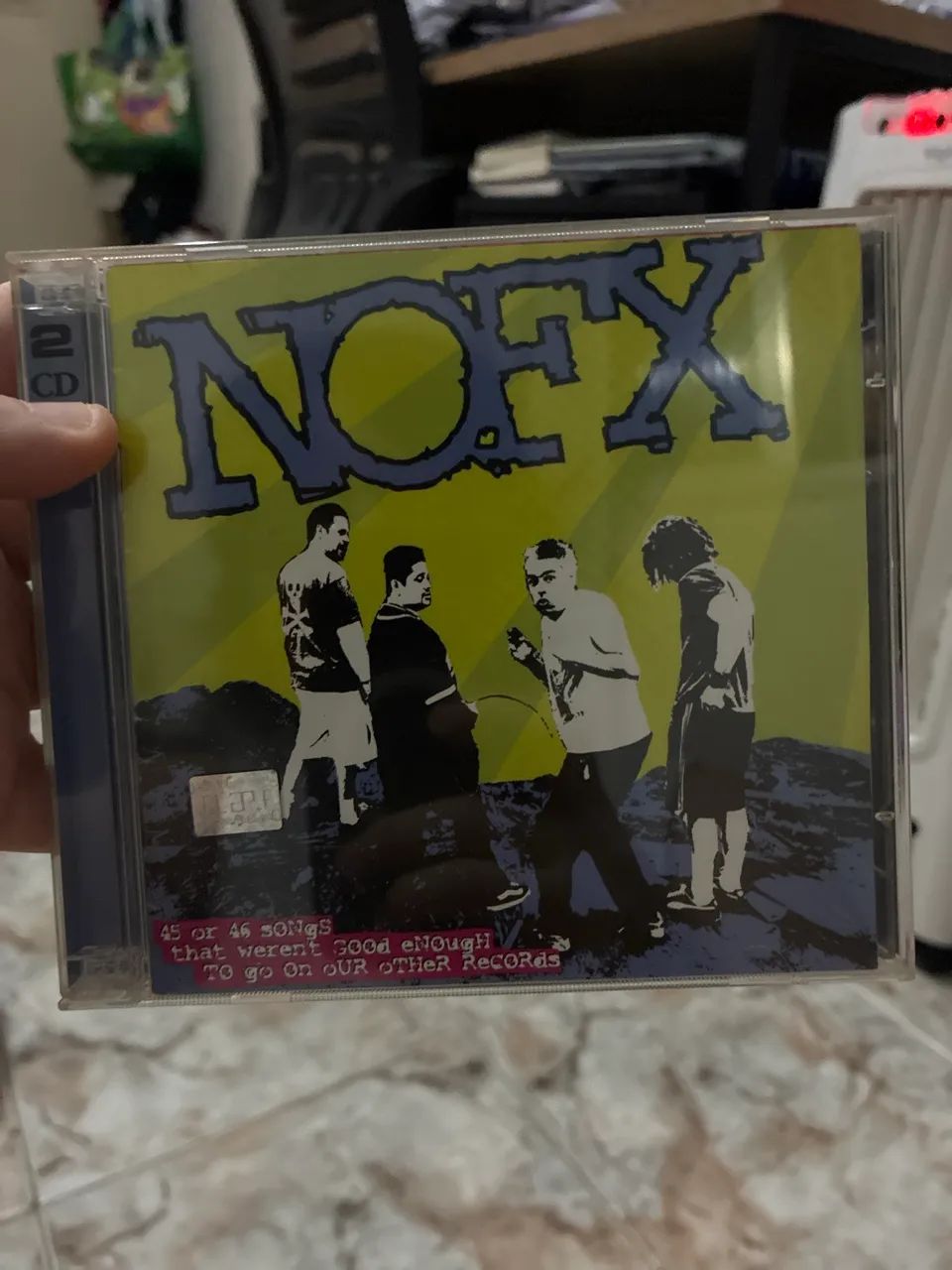 Lote de CDs originais NOFX - CDs, DVDs etc - Tijuca, Rio de