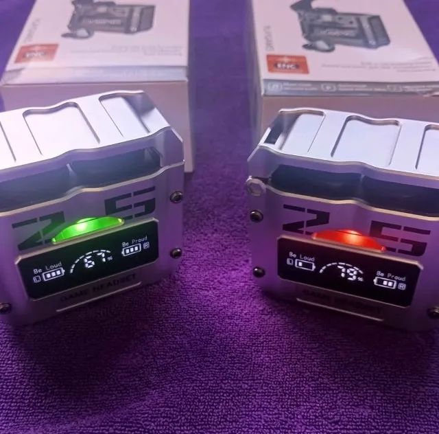 Fone Bluetooth Gamer TWS M25 com Display Digital  - Foto 4
