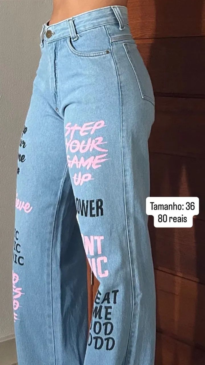 Calça jeans feminina 