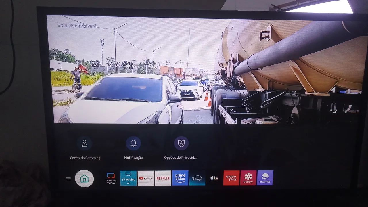 TV Samsung 32 polegadas smart tudo funcionando fé e controle