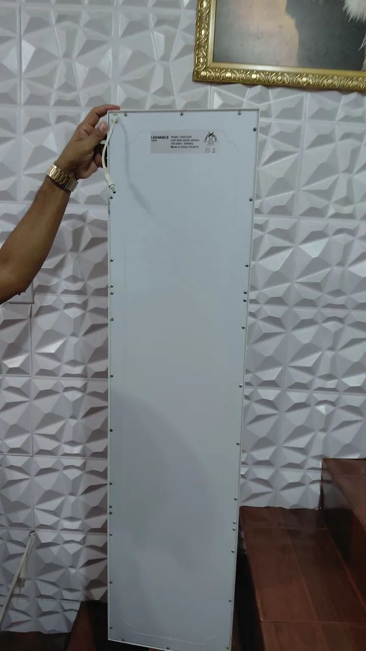 Luminária painel retangular LED de embutir  - Foto 3