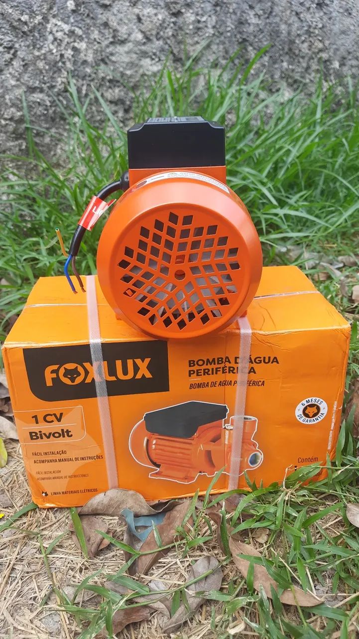 Bomba D'agua FoxLux 1cv Bivolt - Foto 3