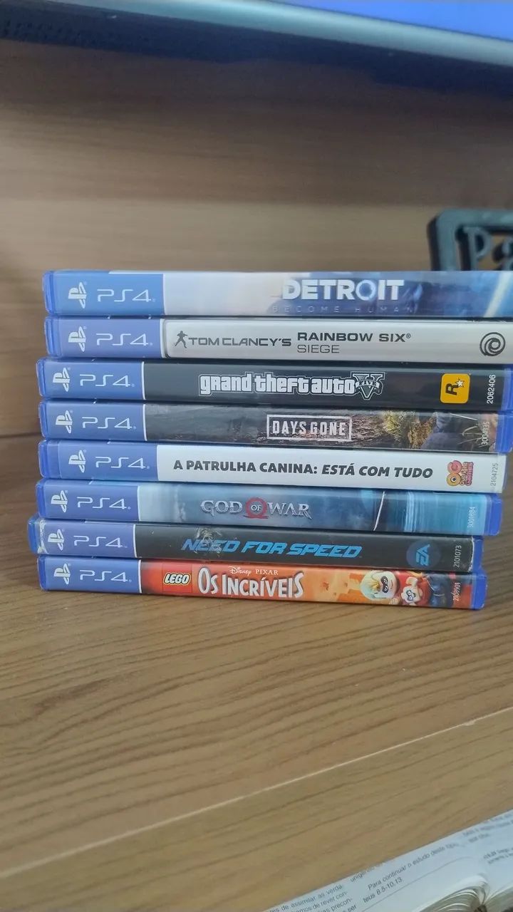 PS4 + Controles e Jogos, Completo e Funcionando Perfeitamente- em um Ótimo Estado. - Foto 2