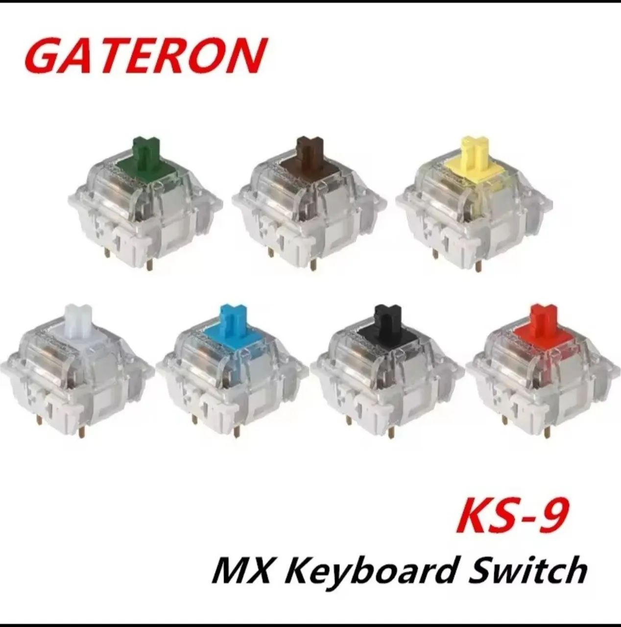 Switch mecânico Gateron KS-9 White - Foto 3
