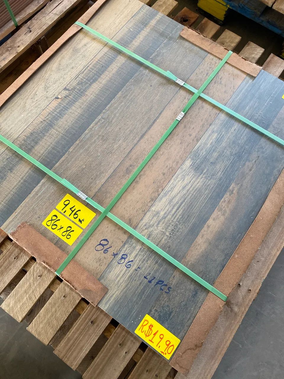 Lote 9M Cerâmico 86x86 externo *ponta de estoque* - Foto 2
