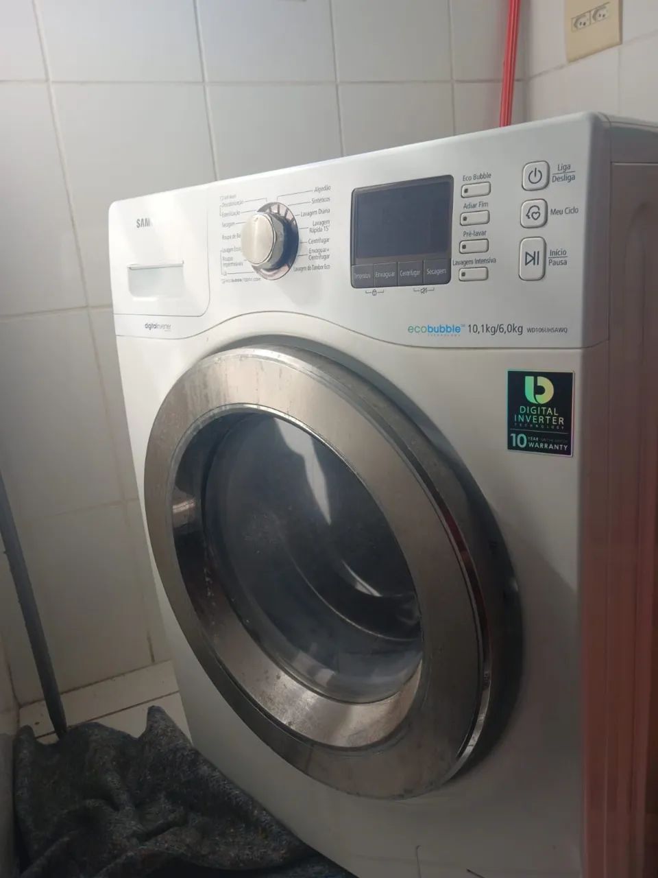 Lava e seca ecobuble Samsung 10,1 kg  - Foto 4
