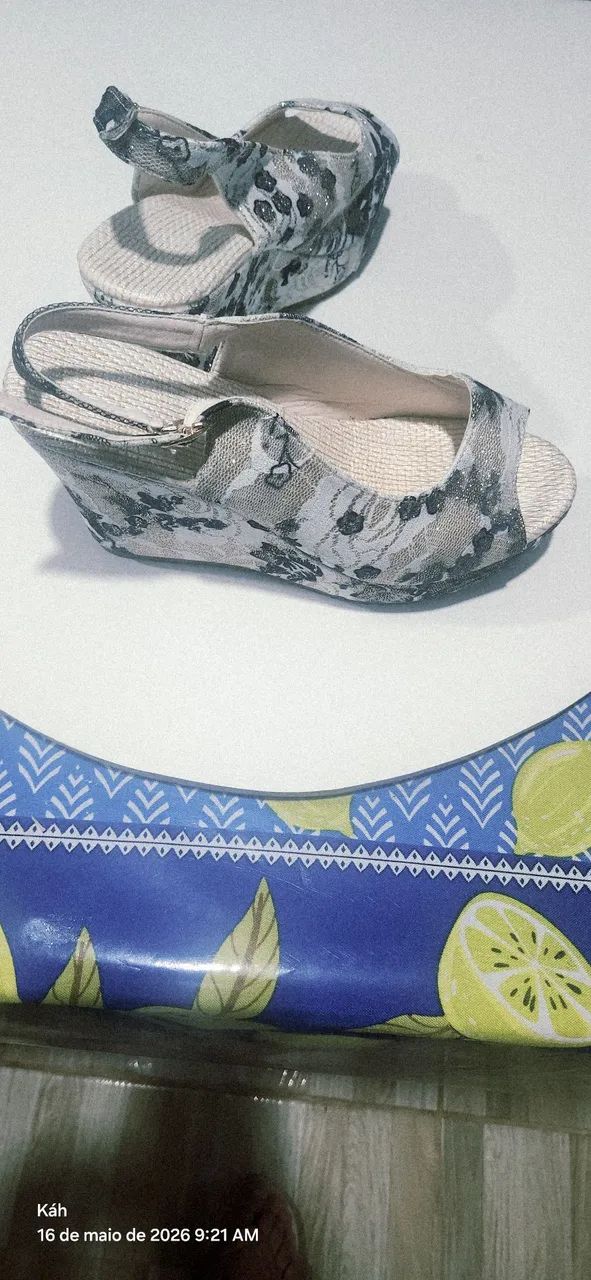 Sandalia estampada n° 37 - Foto 2