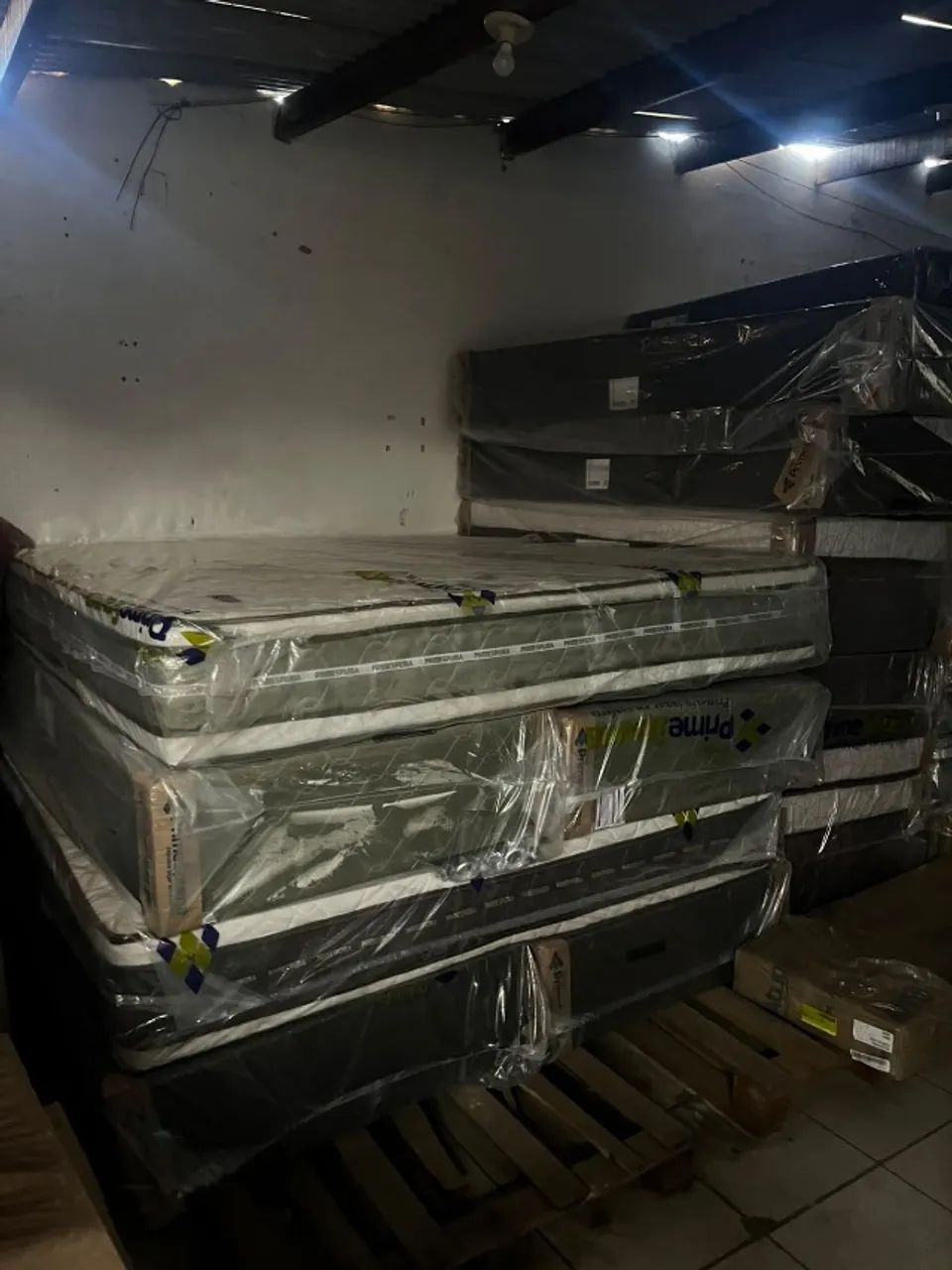 Cama Box Conjunto D-45 Max Queen e King Novo - Foto 2