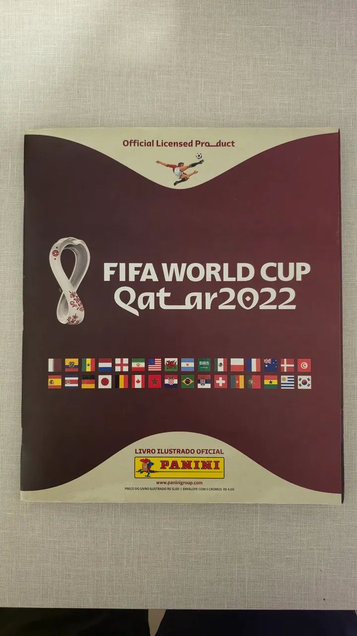 Álbum da Copa 2022 Catar completo