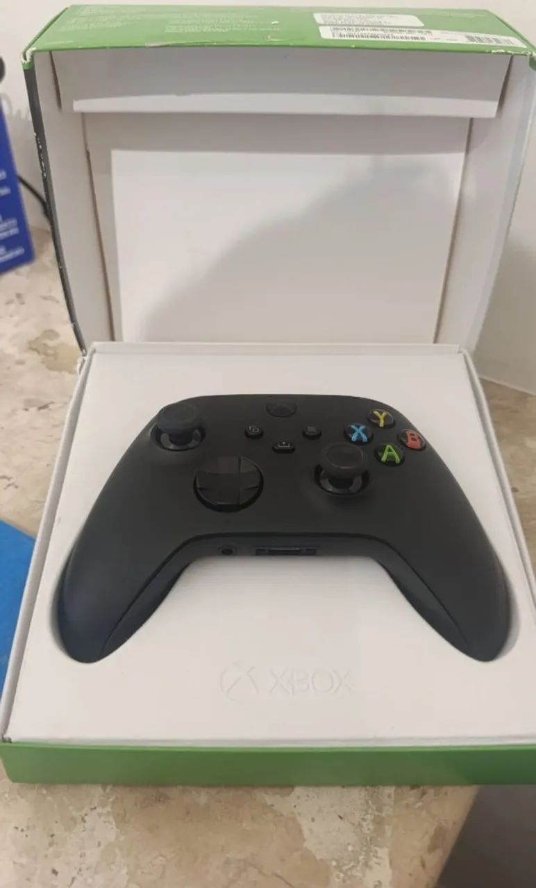 Controle XBOX Carbom Black - Foto 4