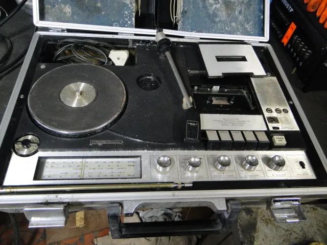 radio vitrola gravador radio crown japan - Aparelhos de Som - Vila