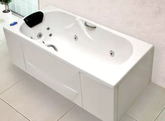 Banheira Acqua Spaço COMPLETA Com Hidro Em Acrílico 0,69 x 1,49 x 0,41  - Foto 3