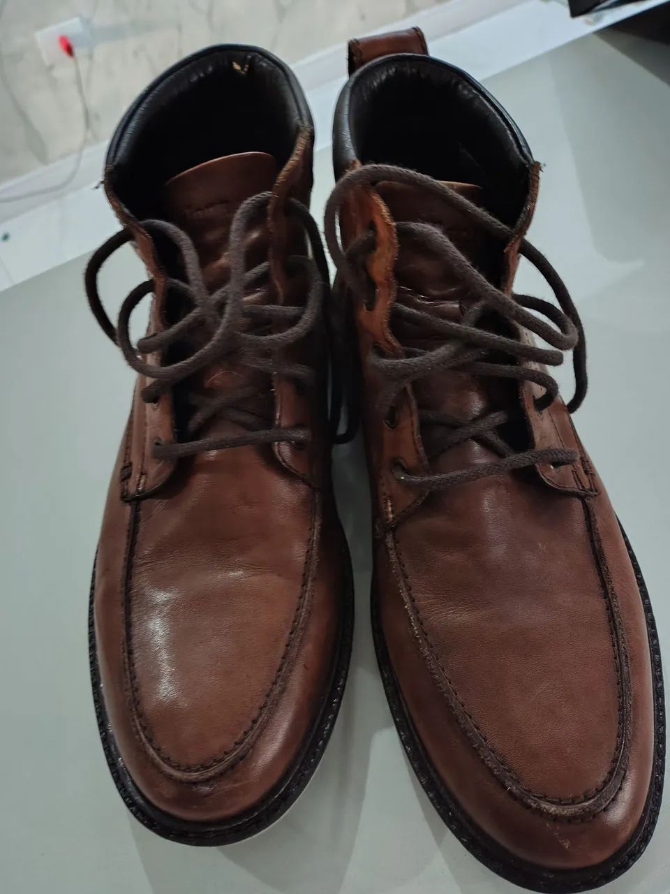Bota marrom Barcelona Design 