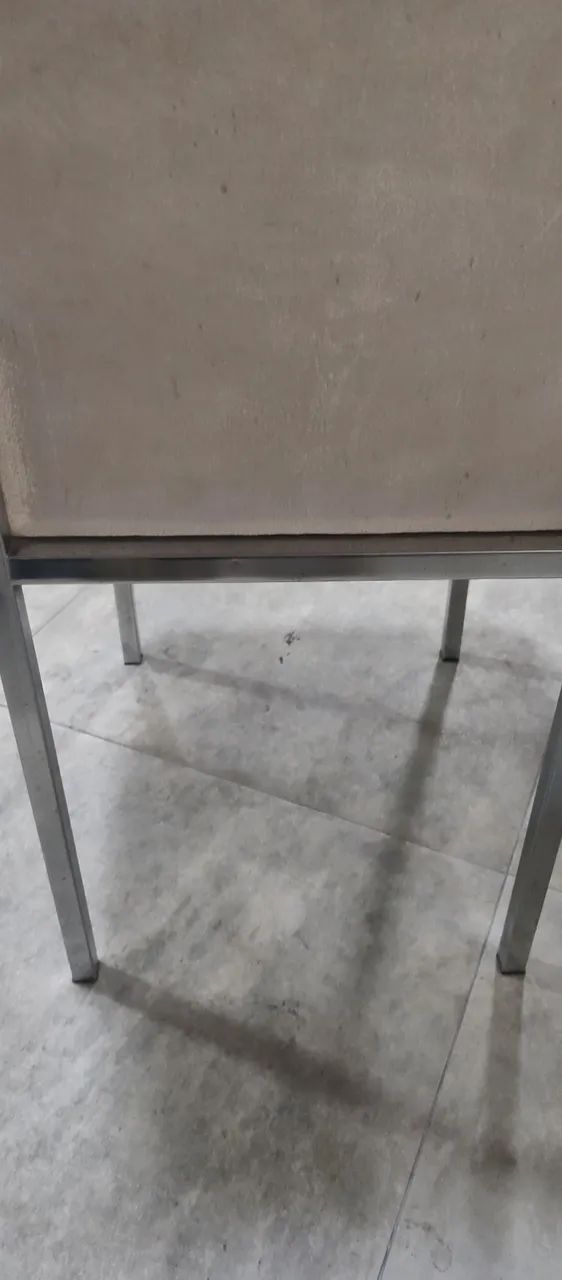 Cadeiras estofadas cor champanhe nocas - Foto 3