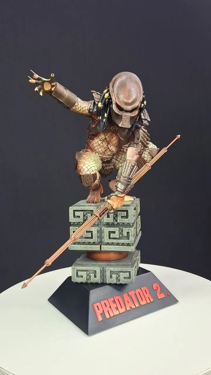 Predador City Hunter poliestone mini Statue Sideshow (Versão Regular) - Foto 2