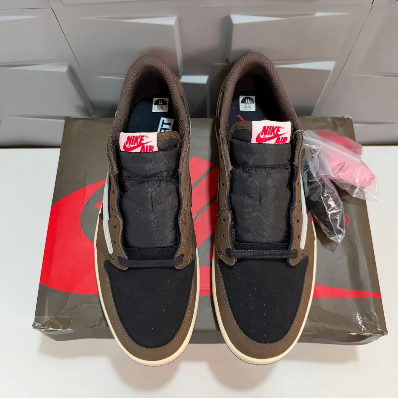 Air Jordan 1 Low Travis Scott Mocha 43 - Foto 3