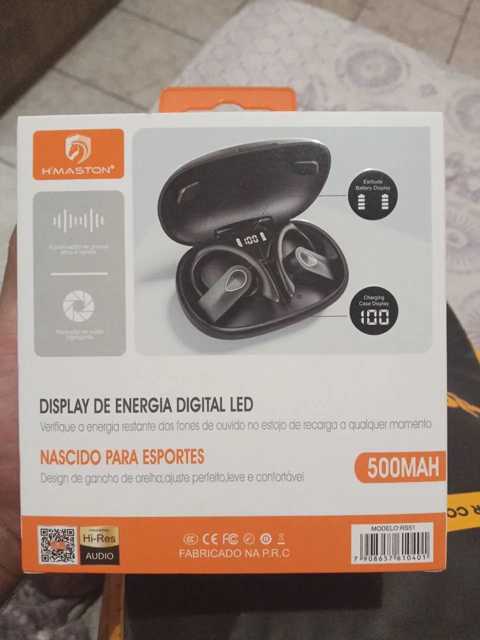 Relógio smartwatch e fone de ouvido - Foto 4