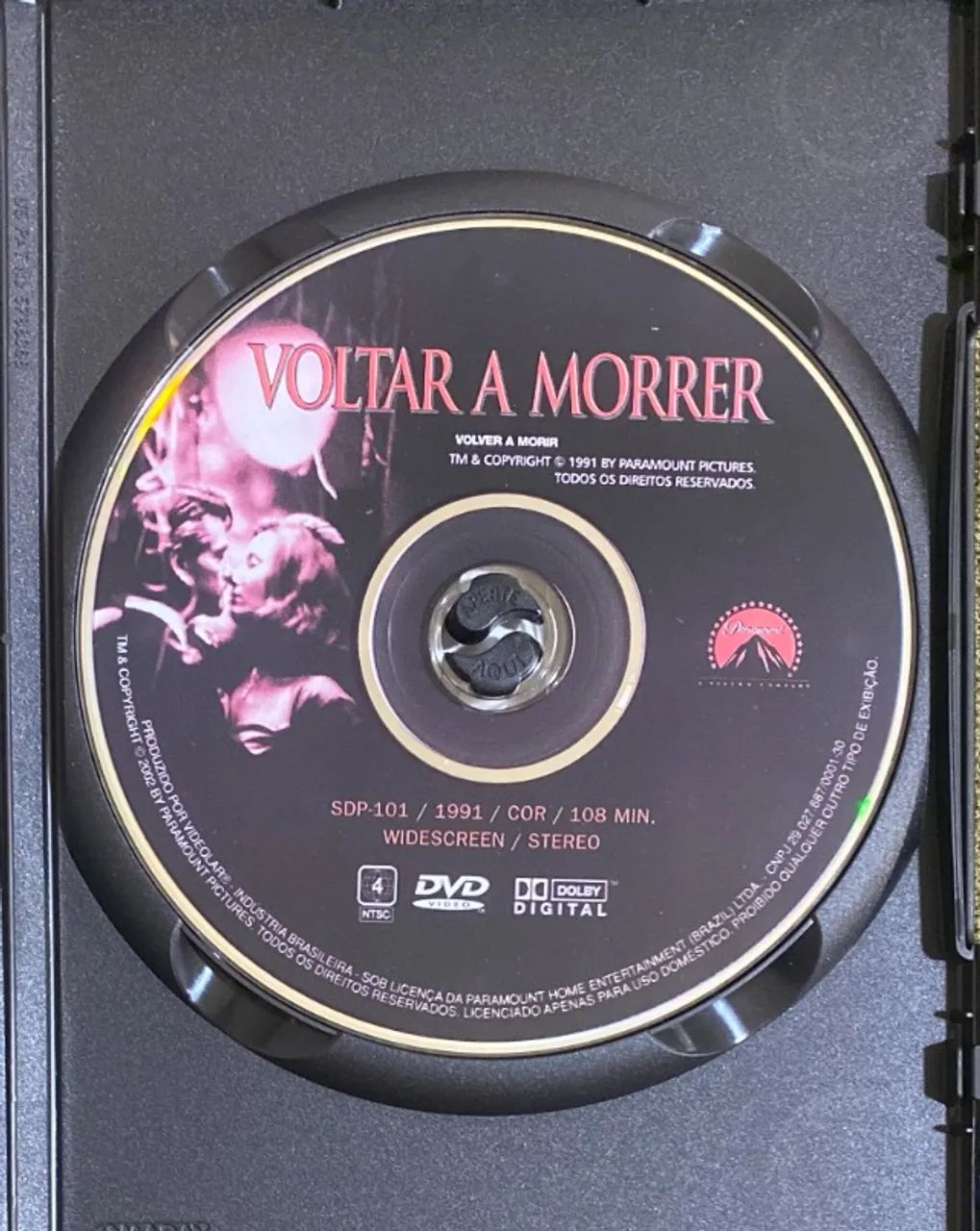 DVD Voltar a Morrer (Com Kenneth Branagh, Emma Thompson e Andy Garcia-1991) - Foto 2
