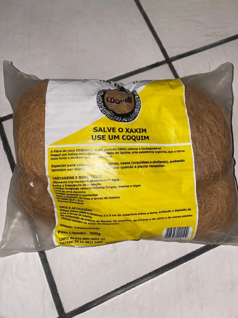 Fibra de coco 