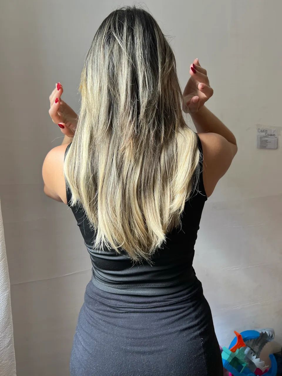 Cabelo brasileiro mesclado 