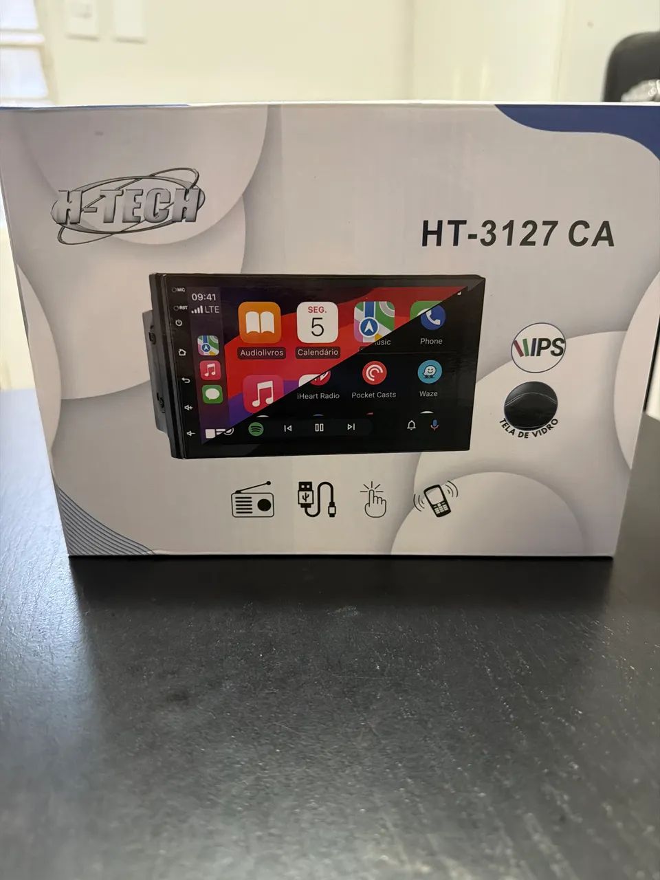 Multimidea carplay android auto sem fio