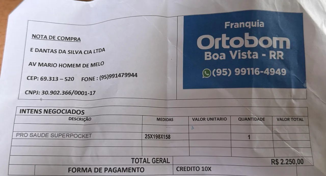 VENDO COLCHÃO QUEEN SEMI NOVO  - Foto 4