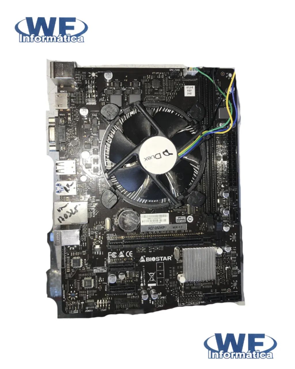 KIT I3 1151  8 GERAÇÃO 8GB DDR4 BIOSTAR 