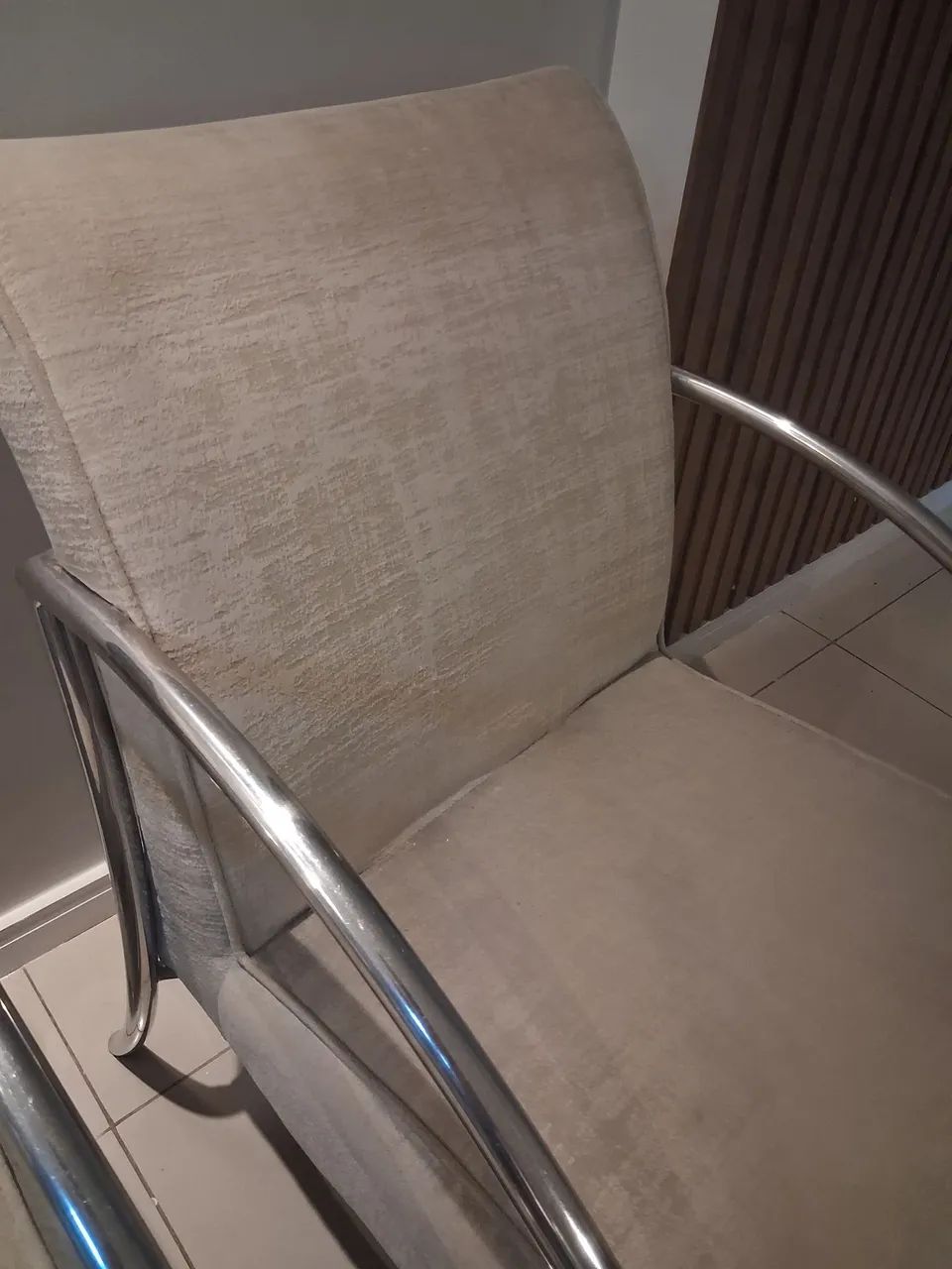 Poltronas 100% aço (as duas) - Foto 3