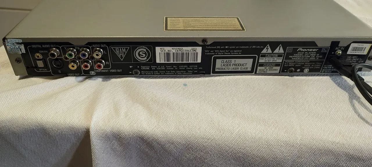 Dvd cd player Pioneer lindo funcionando perfeitamente  - Foto 5