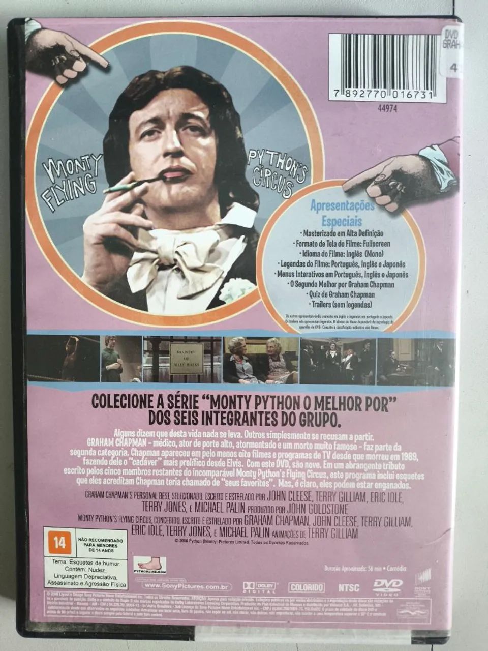 Dvd O Melhor por Graham Chapman (Monty Python) - Foto 2