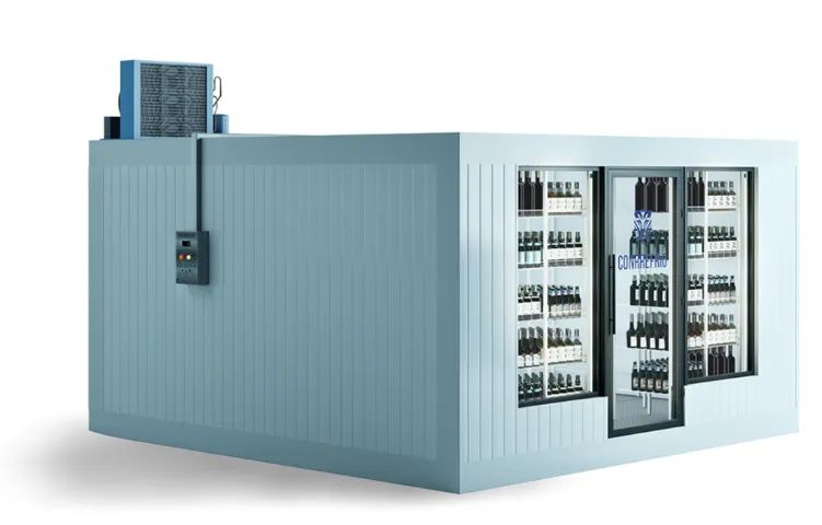 Câmara fria de 2,30x1,15x2,00m LxPxA, até 0°C, produto novo, Coziforte - Foto 4