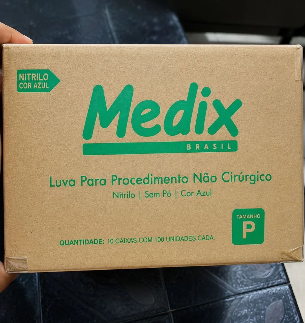 Luvas nitrilicas 