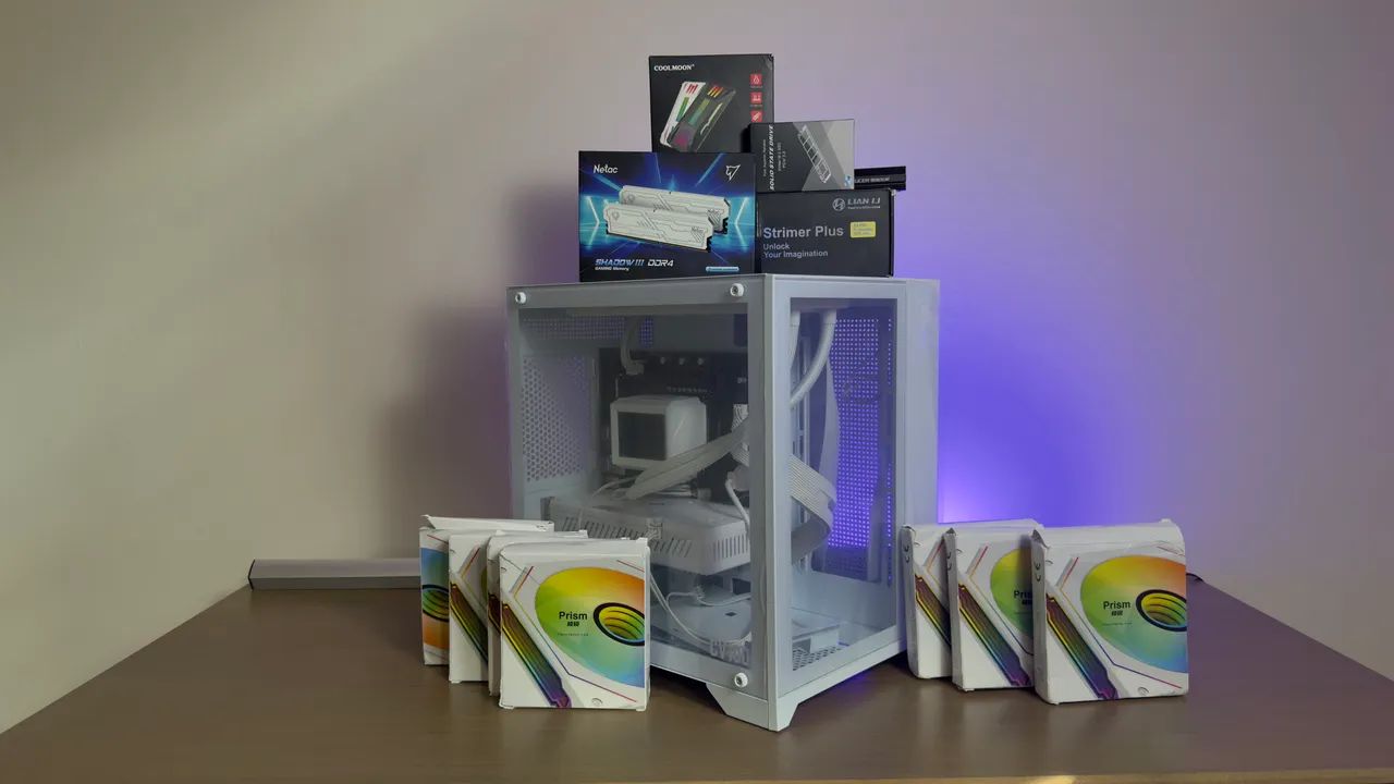 Pc Gamer Full White NOVO com Garantia  - Foto 3