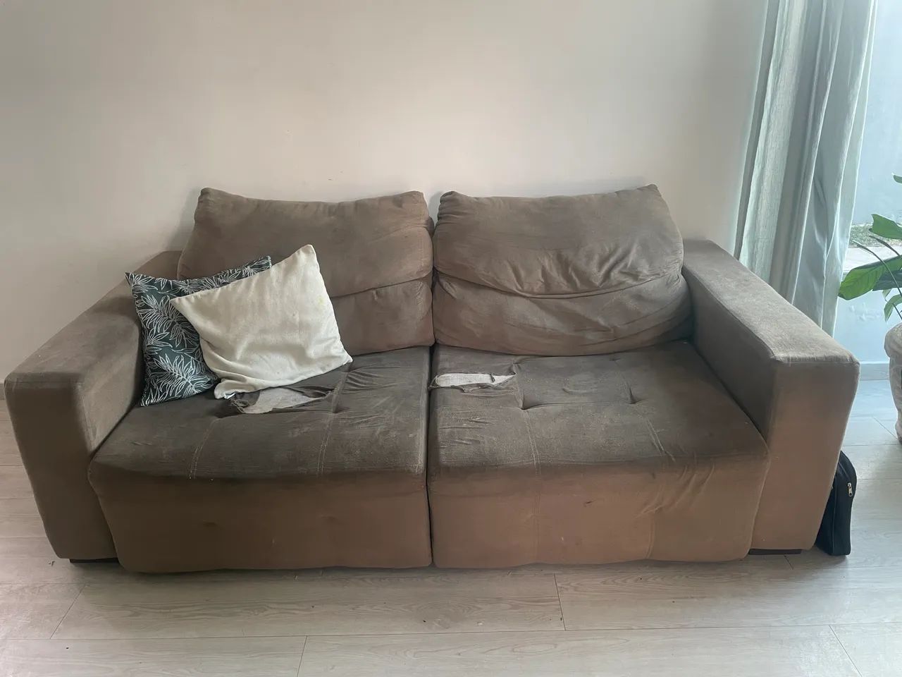 Sofá 2 lugares retrátil 