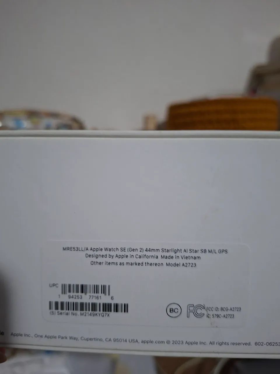 Apple watch (SE GEN 2) 44 mm