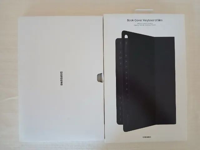 Galaxy Tab S8+ (é o Plus) - Tá zero - Vai com Galaxy AI e Capa Teclado Original - Foto 2