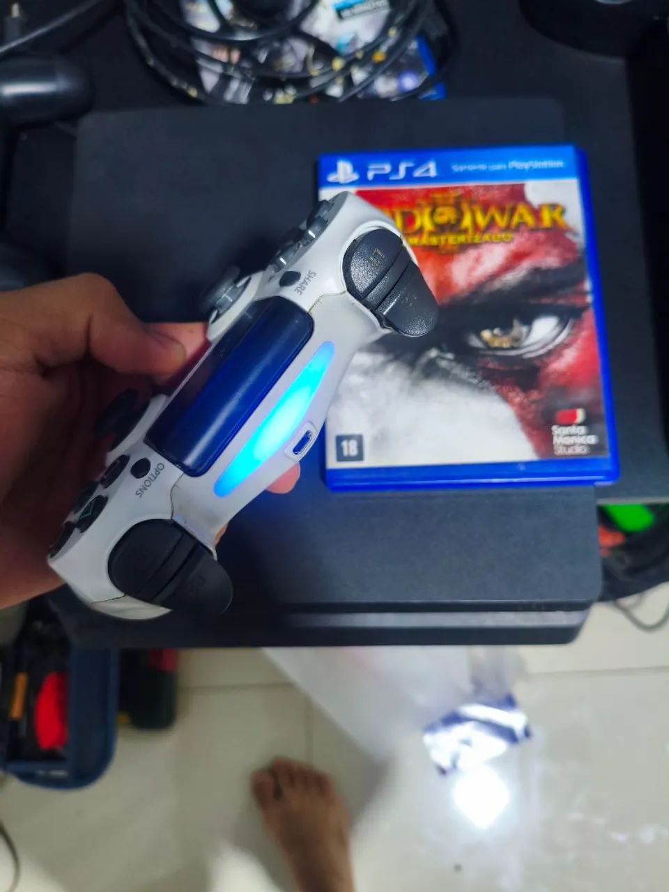 Ps4 slim  com defeito. Não liga. - Foto 2