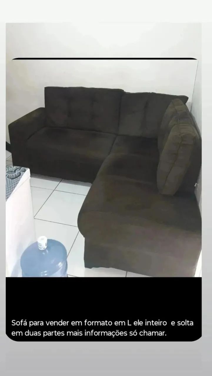 Sofá veludado  - Foto 2
