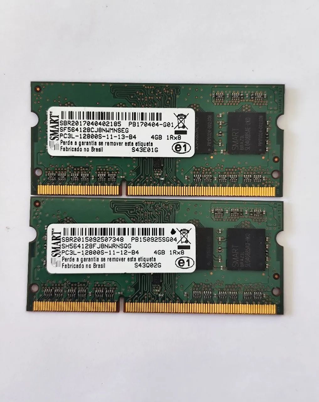 Memória DDR3-12800     4gb