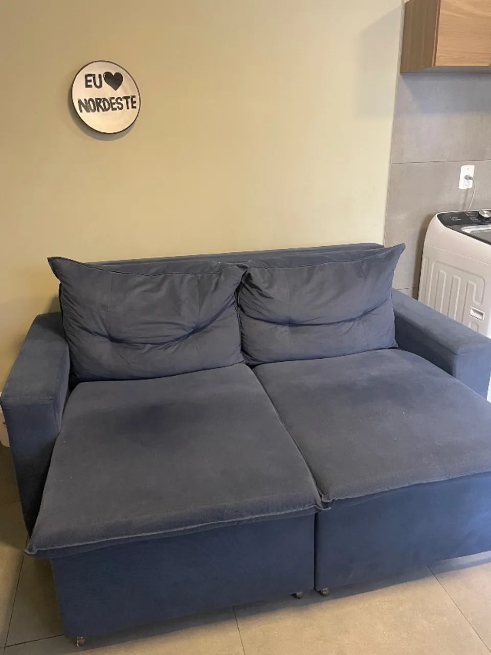 Sofá retrátil - R$ 400,00 - Foto 4