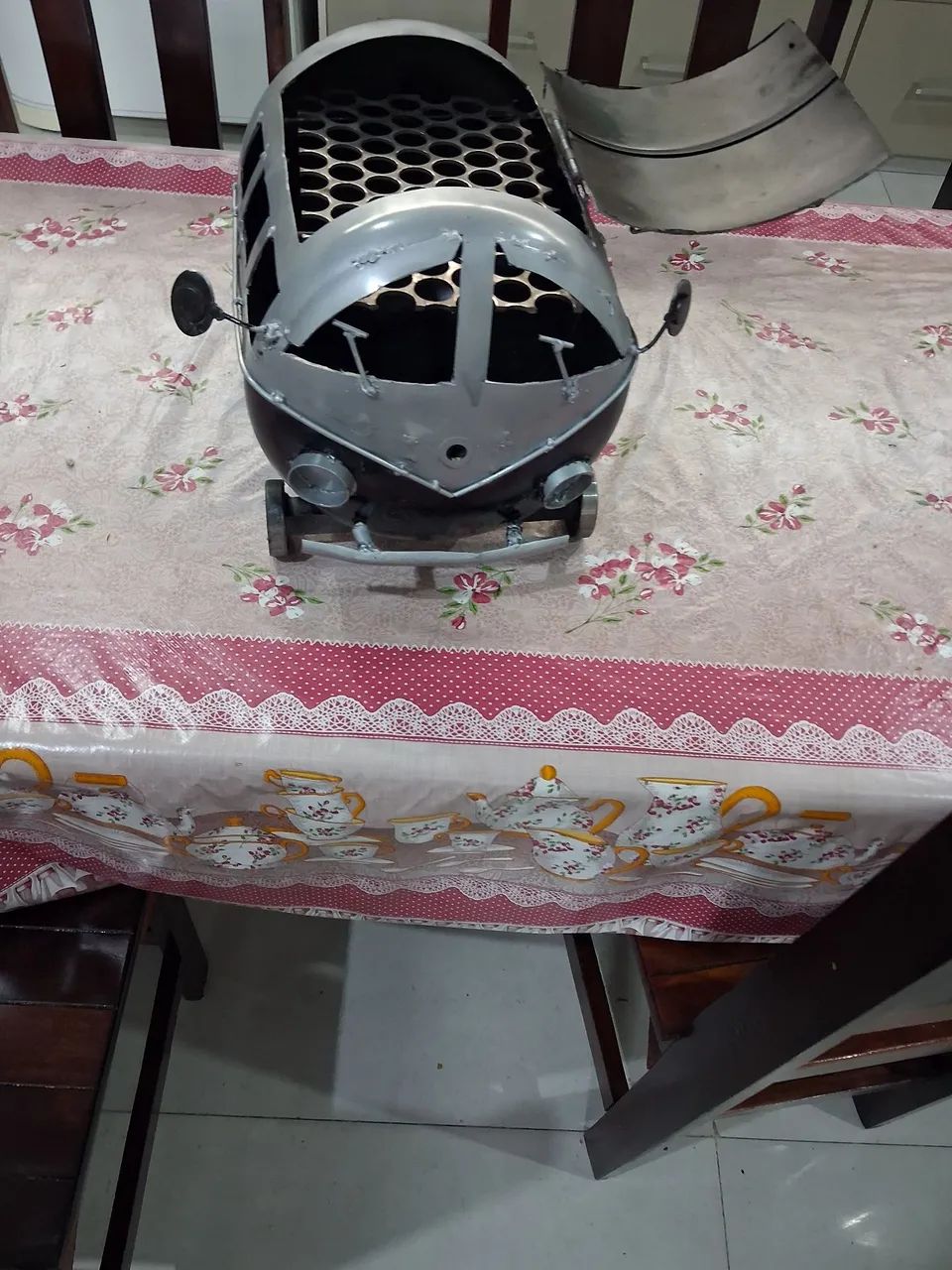 Churrasqueira artesanal kombi  - Foto 2