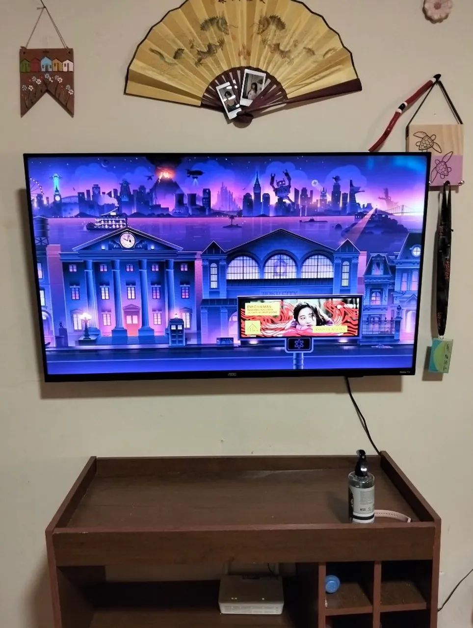 Smart roku tv AOC 43"