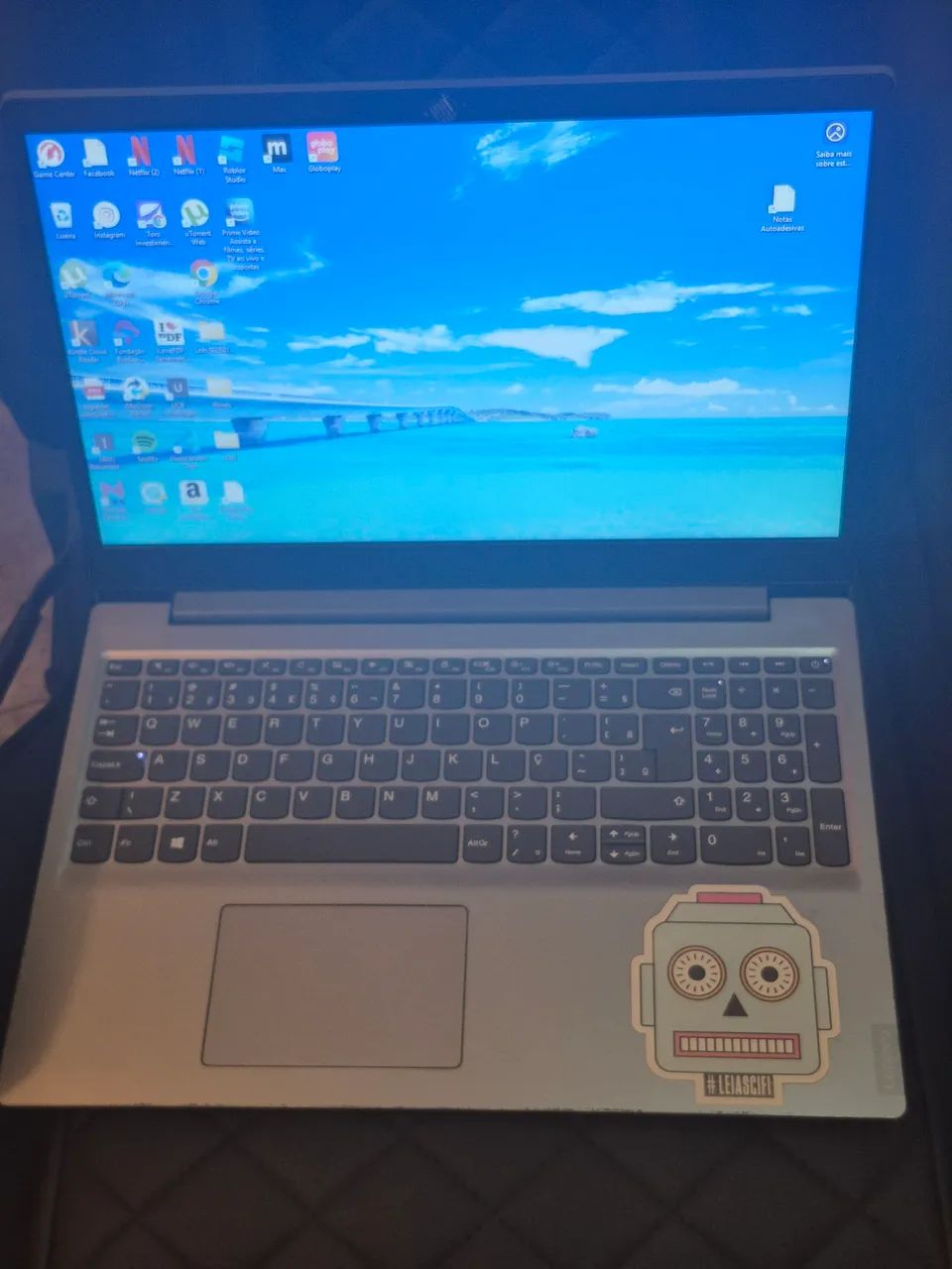 Notebook Ideapad s145 1TB mais 256gb de ssd