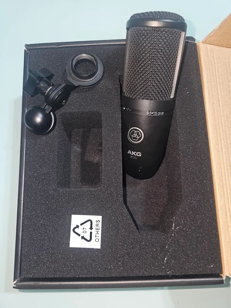 Microfones Condensar P120 AKG semi novo - Foto 2