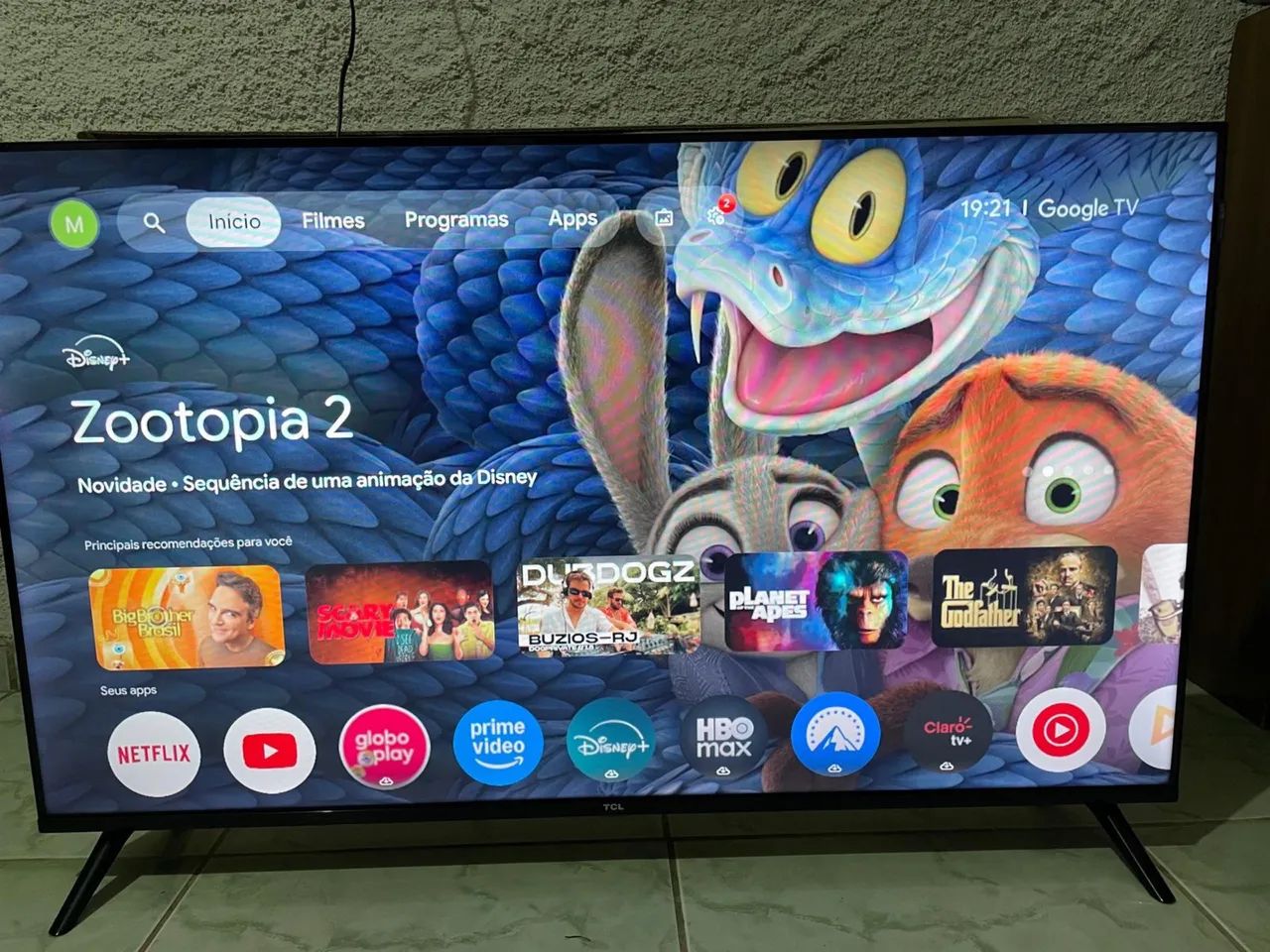Tv smart Android 4k 50 polegadas  - Foto 3