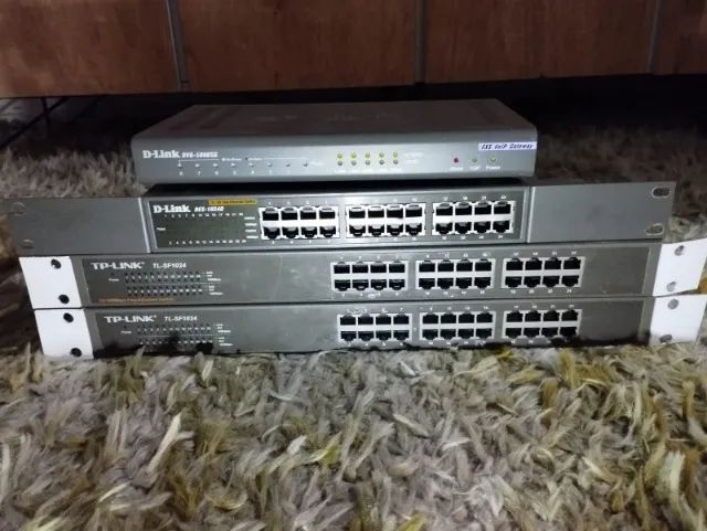 SWITCHS TP-LIK E D-LINK